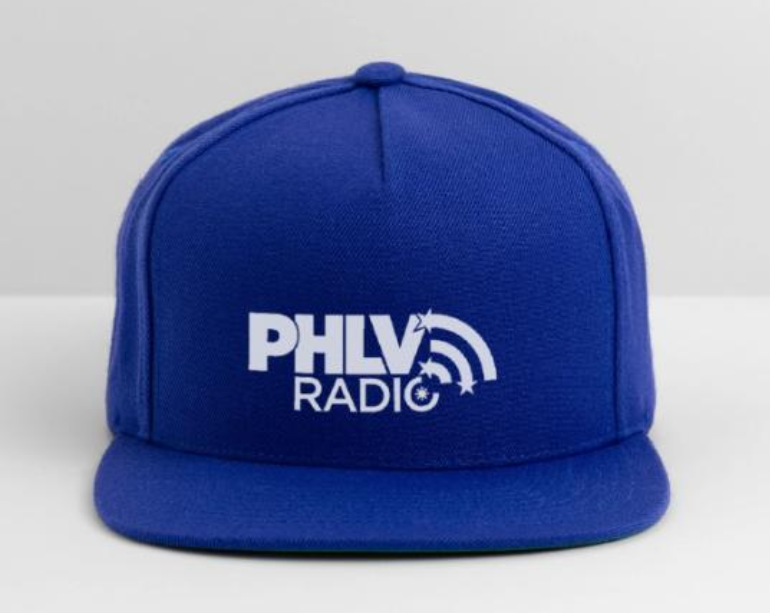 PHLVradio Hat White Logo - Image 7
