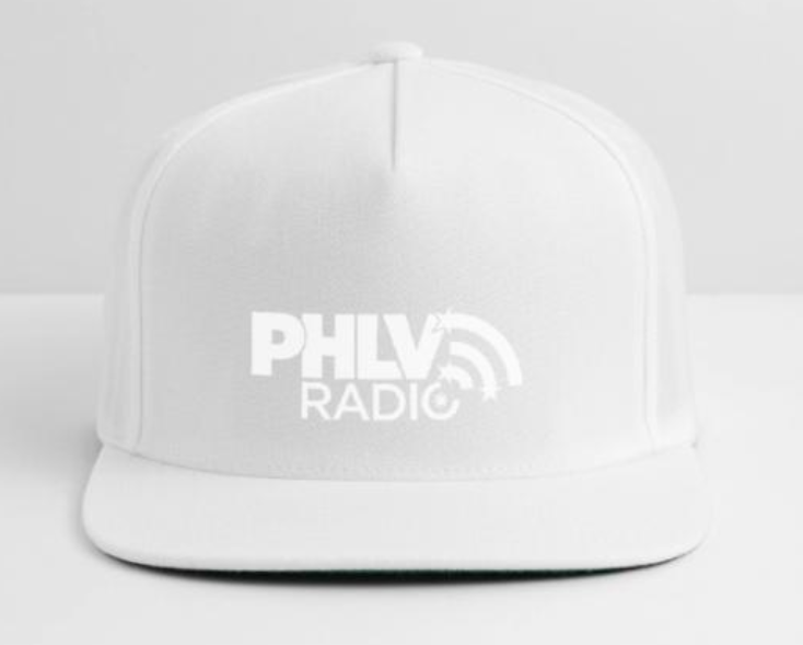 PHLVradio Hat White Logo - Image 9