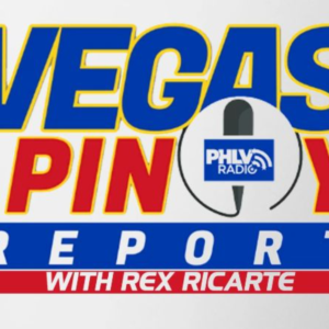 Vegas Pinoy Report WITH REX RICARTE Contrast Coffee Mug - Image 4
